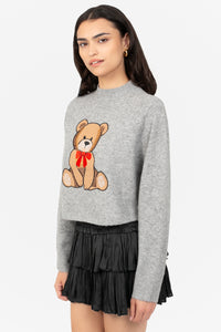 Sweetheart Knit Bear Sweater