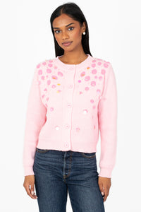 Confetti Sequin Embellished Cardigan