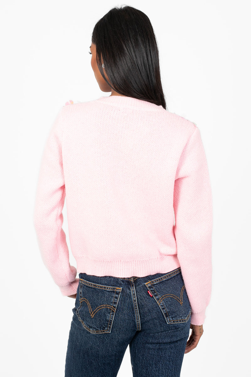 Confetti Sequin Embellished Cardigan