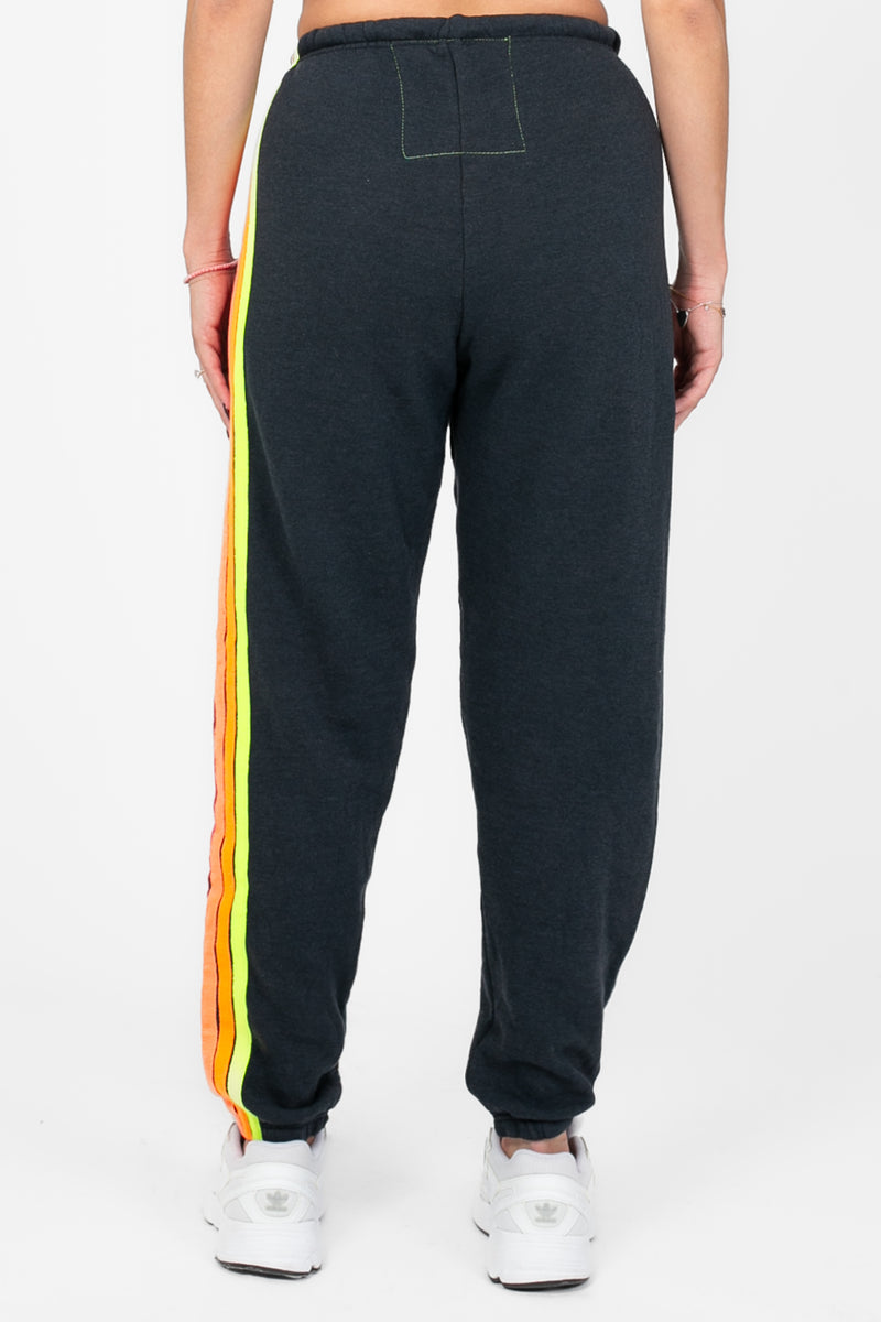 Aviator Nation® 5 Stripe Sweatpants - honey