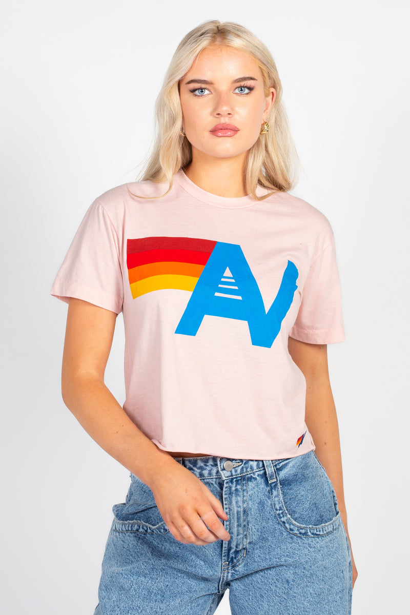 Aviator Nation Logo Boyfriend Tee