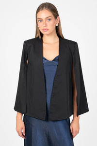 Risa Open Cape Blazer - honey
