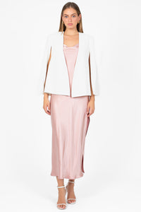 Risa Open Cape Blazer - honey