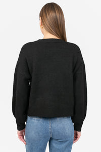 Bella Bow Beaded Sweater