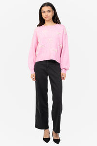 Bella Bow Beaded Sweater