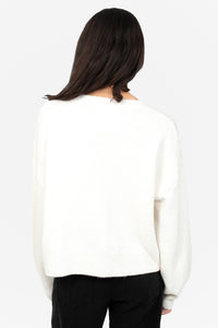 Bella Bow Beaded Sweater