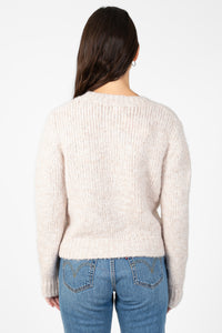Daisy Dreams Embroidered Sweater - honey