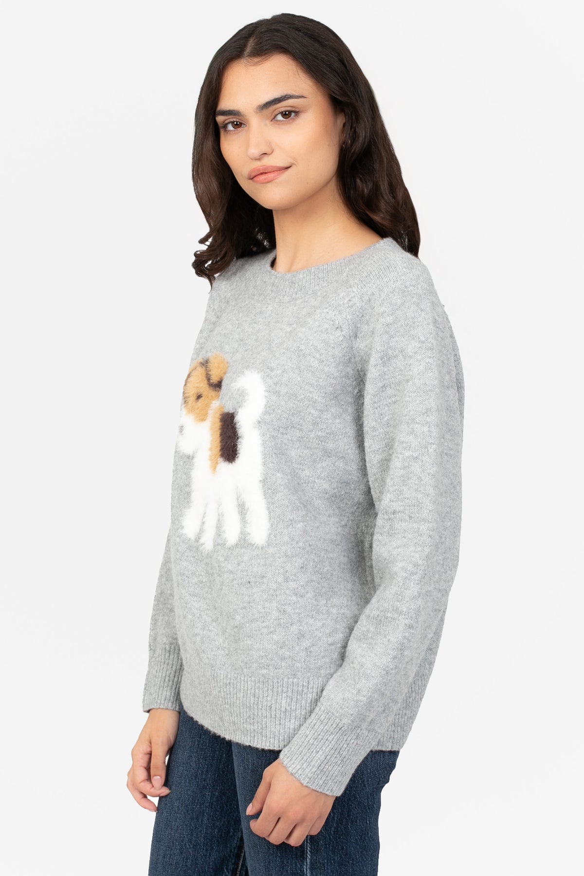 Winston Fuzzy Dog Sweater