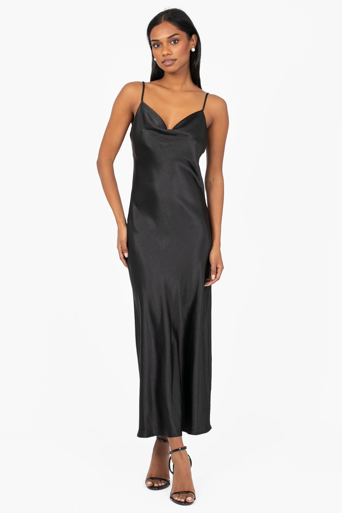 Jillian Side Slit Midi Dress