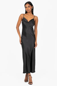 Jillian Side Slit Midi Dress