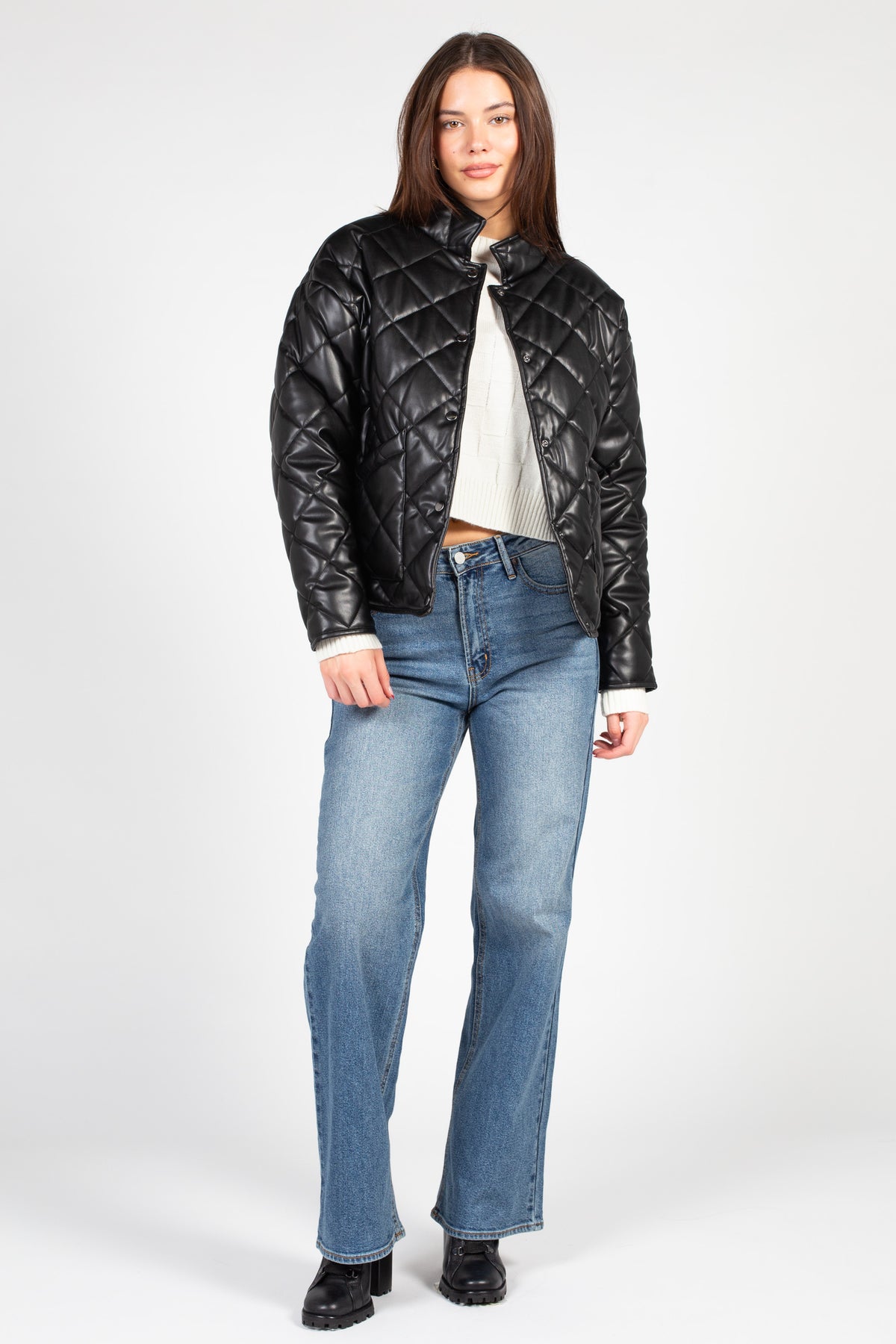 Z Supply Heritage Faux Leather Jacket