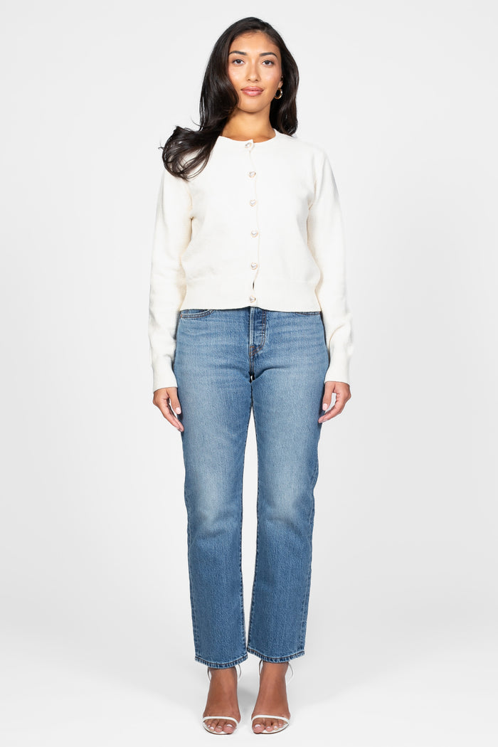 Celestia Ruched Midi Dress - honey