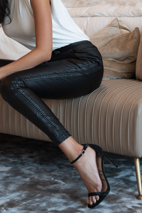Gia Coated Jeans